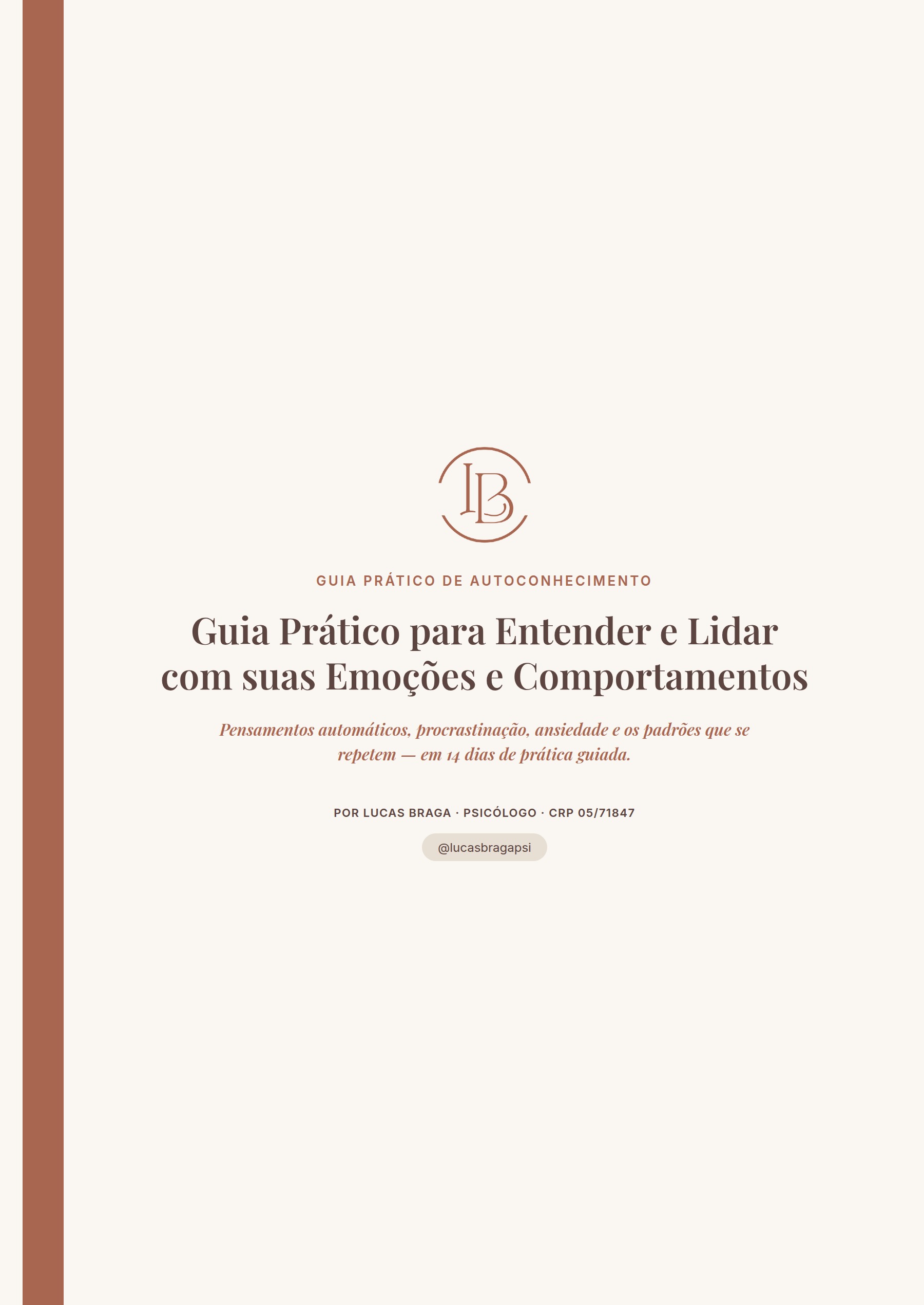 Capa do guia Seu Próprio Terapeuta